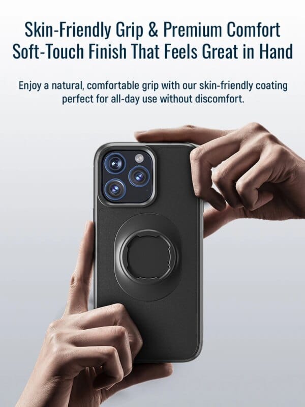 Capa à prova de choque para iphone 16/15/14plus/13/12/11 pro/xs max/xr capa de montagem de bloqueio rápido com adaptador para quad moto ql montagem/suporte